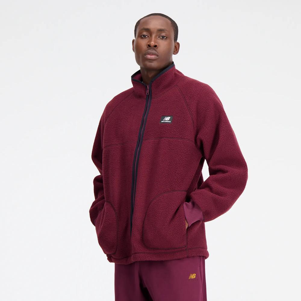 Férfi felső New Balance MJ33503NBY - gesztenyebarna