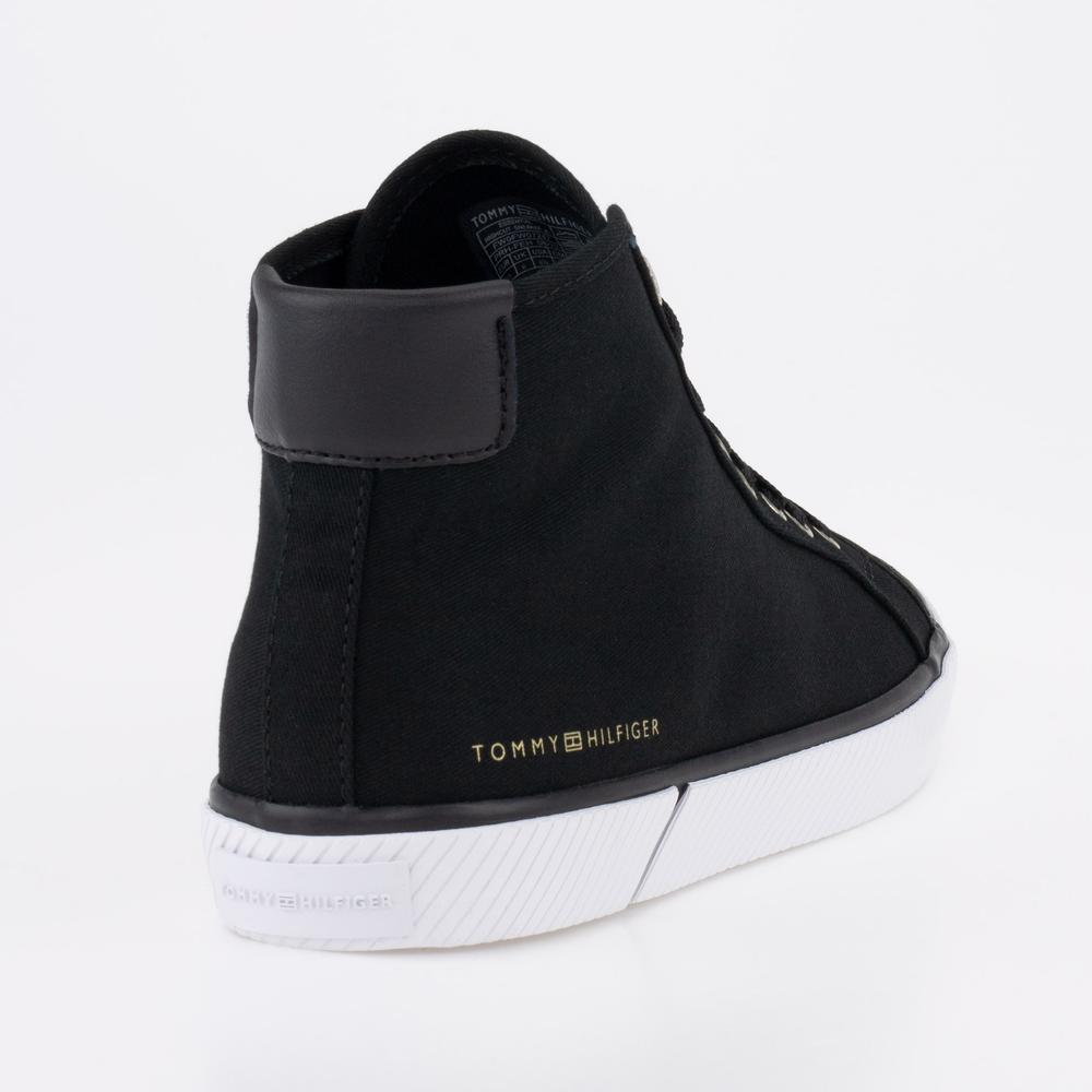 Cipő Tommy Hilfiger Essential Highcut FW0FW07247-BDS - fekete