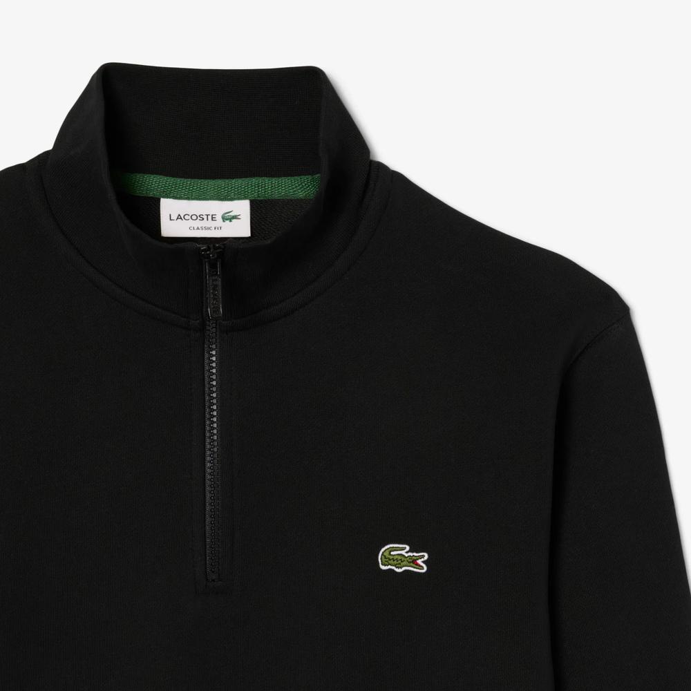 Pulóver férfi Lacoste Interlock SH9774-031 - fekete