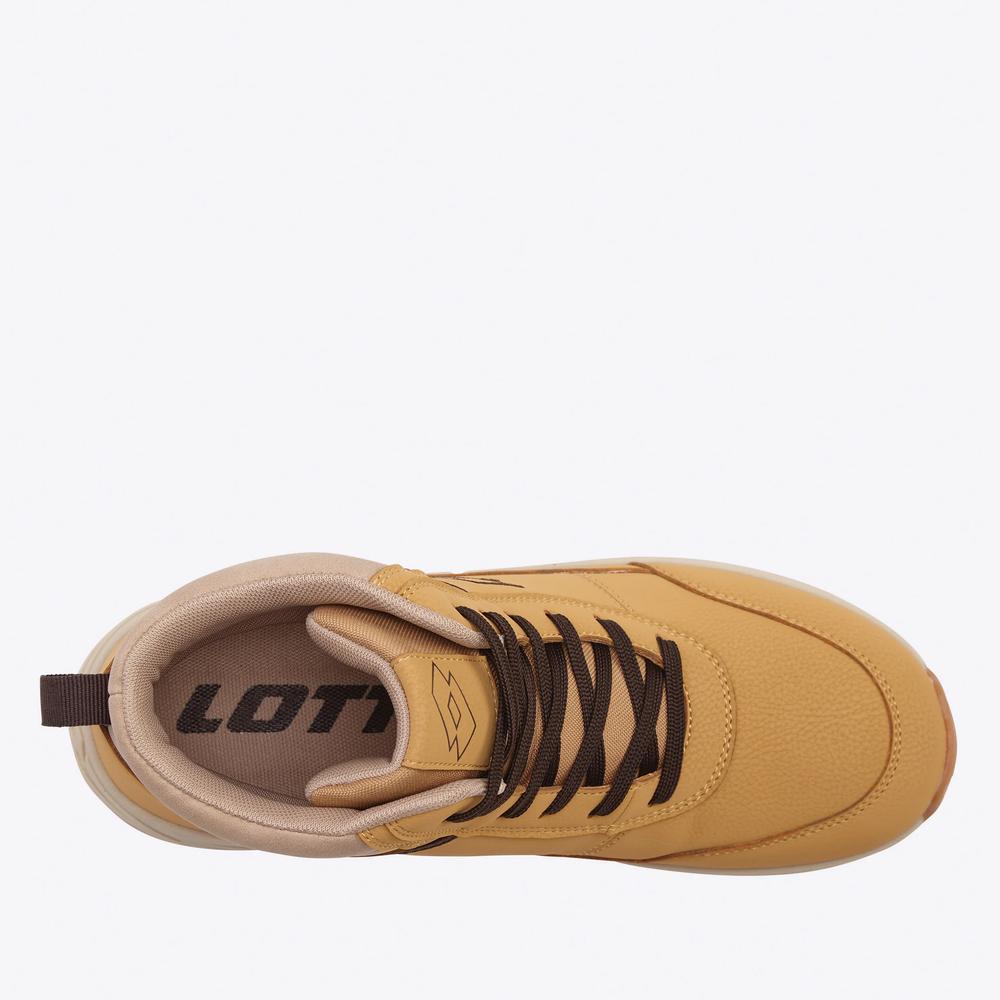 Férfi cipő Lotto Evedal Mid 2400300U-7272 - barna