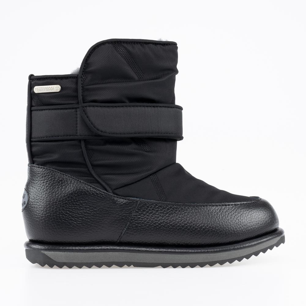 Cipő Emu Australia Roth K12360BLAK - fekete