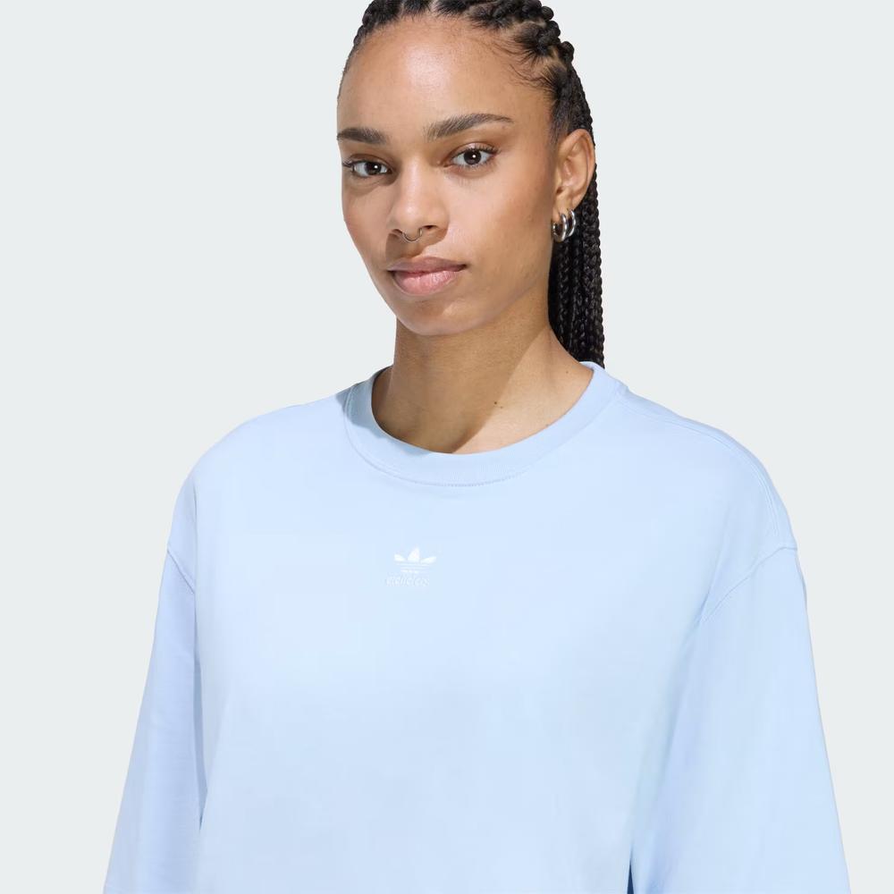 Női póló adidas Originals Essentials Boyfriend KD1374 - kék