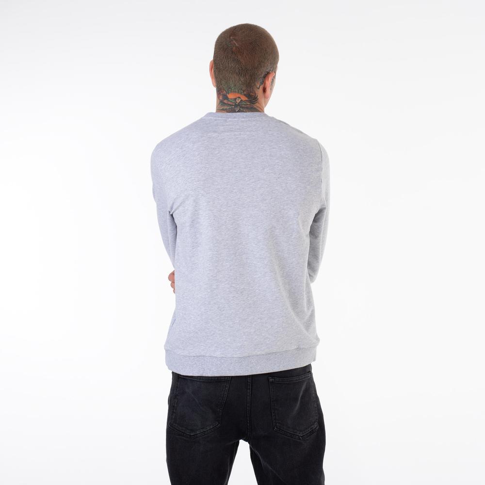 Pulóver Lacoste Cotton Fleece Indoor Sweatshirt SH7477-Y9K - szürke