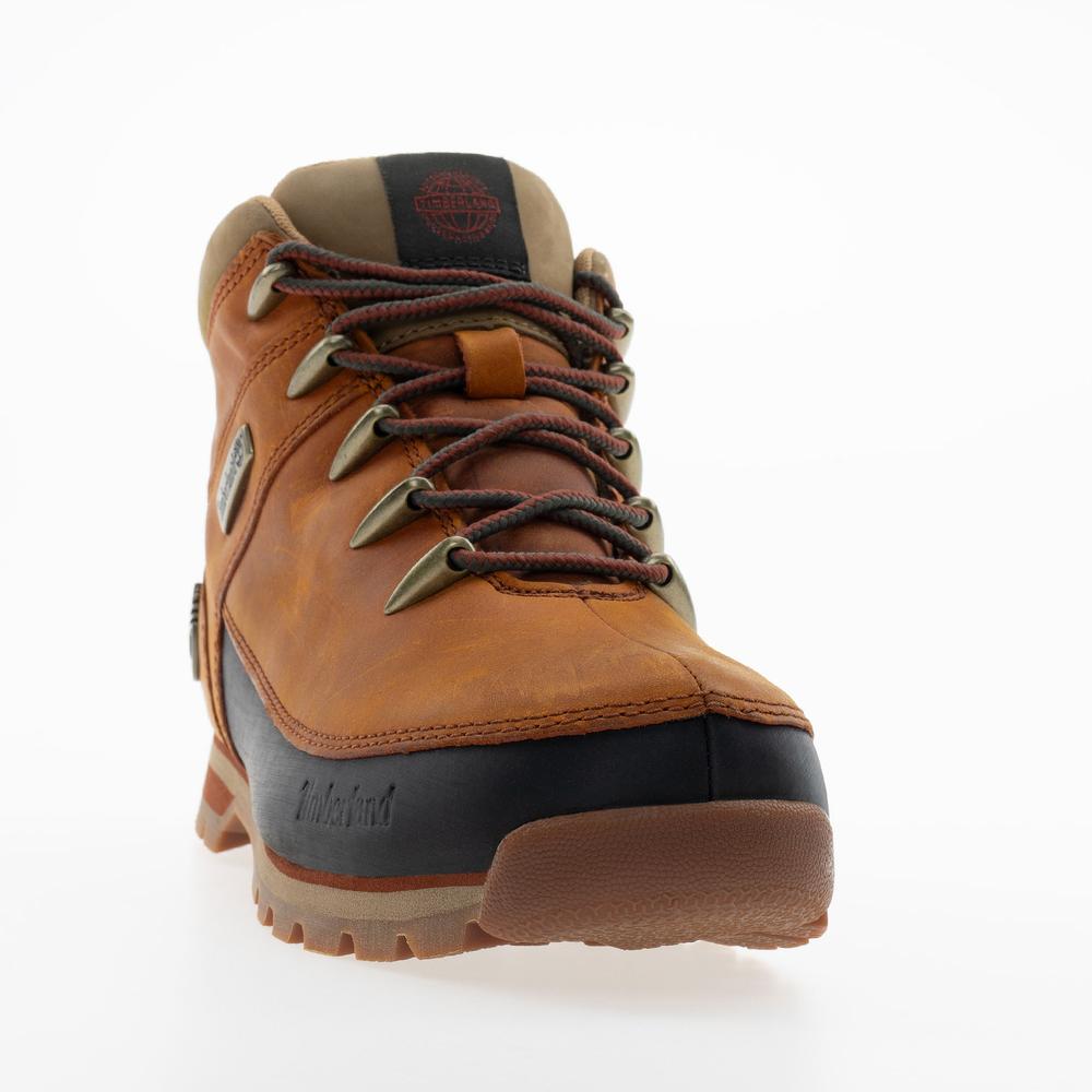 Férfi cipő Timberland Euro Sprint Mid Lace A2K84EJD - barna