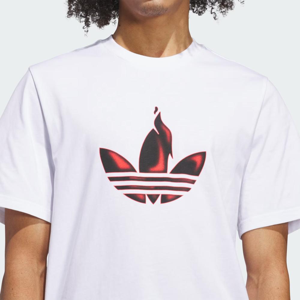 Póló adidas Originals Trefoil Torch Tee JD2832 - fehér