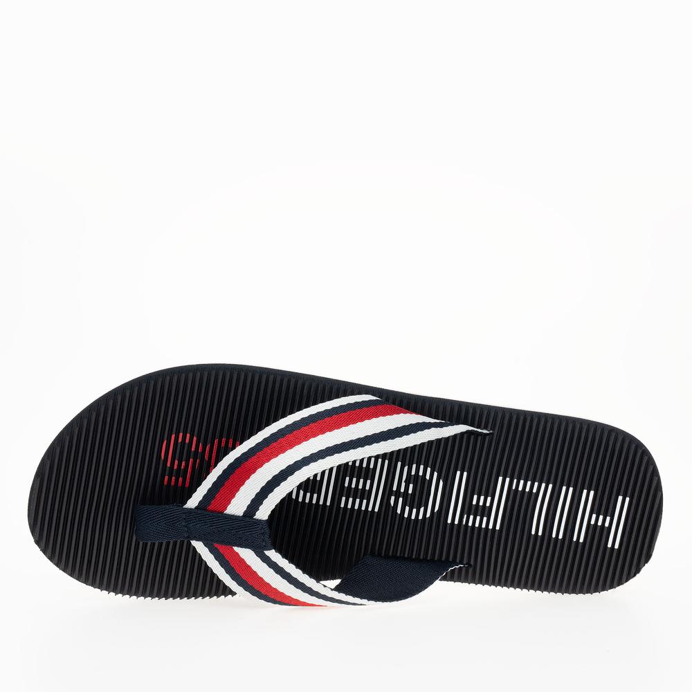 Flip Flop Tommy Hilfiger Massage Footbed Oly Beach Sandal FM0FM05025-DW5 - sötétkék