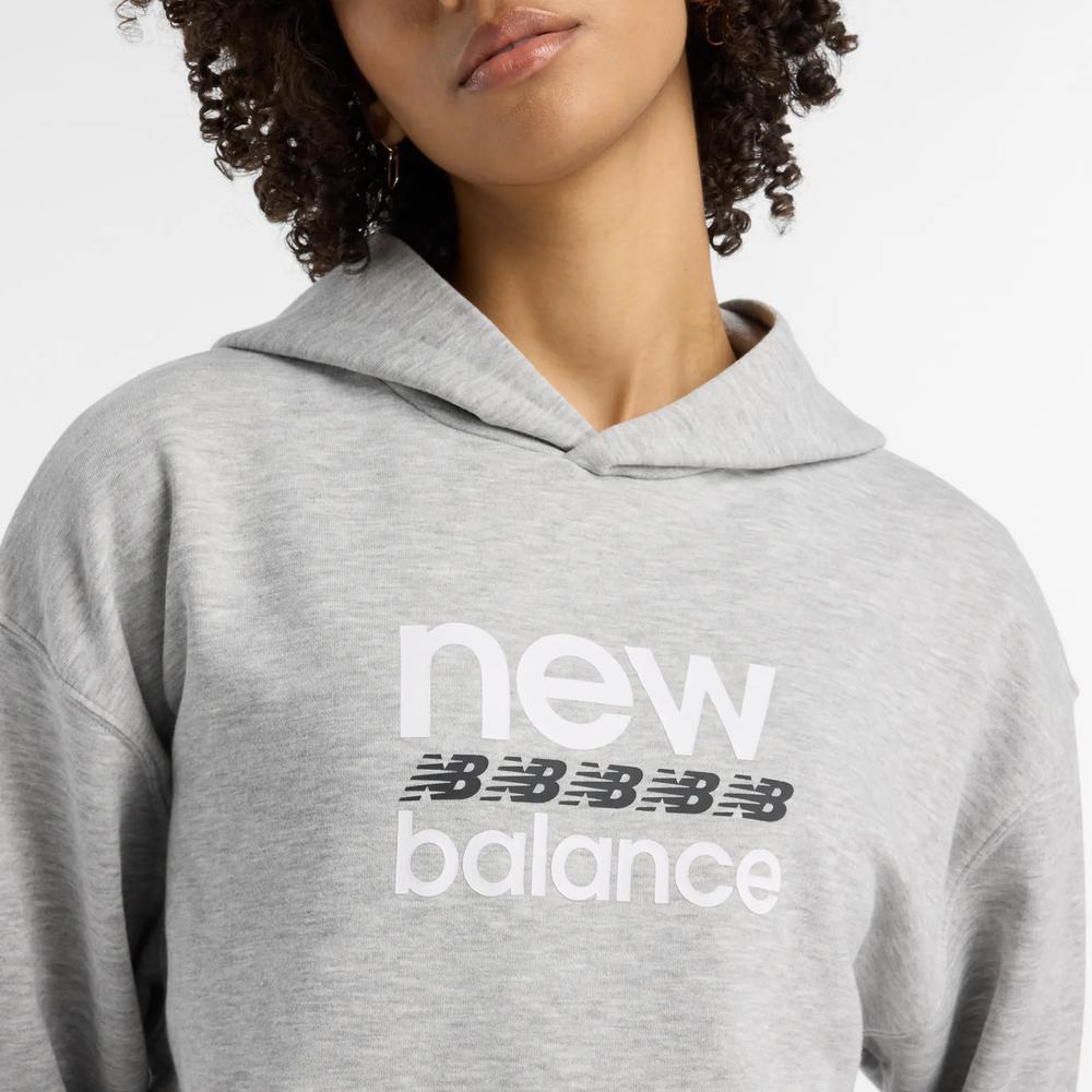 Női felső New Balance WT51519AG - szürke