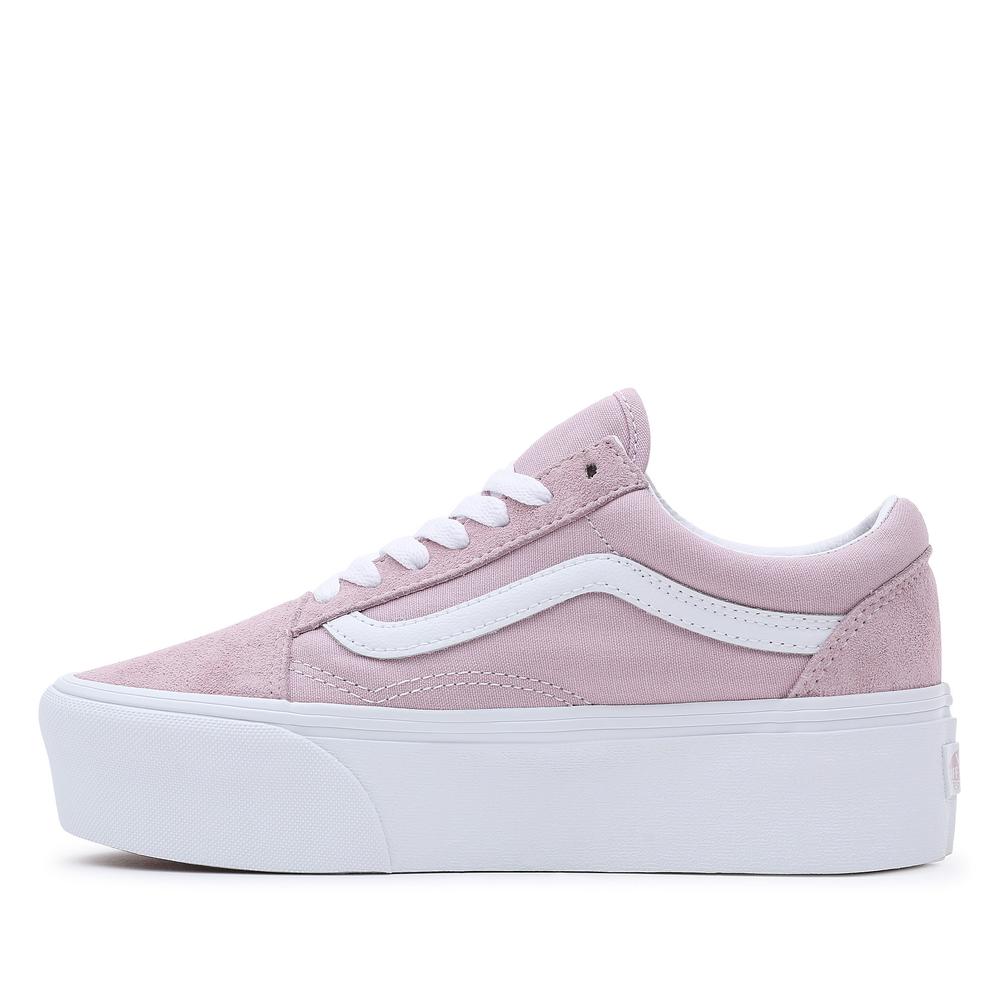 Cipő Vans Old Skool Stackform VN0A7Q5MBLT1 - rózsaszín