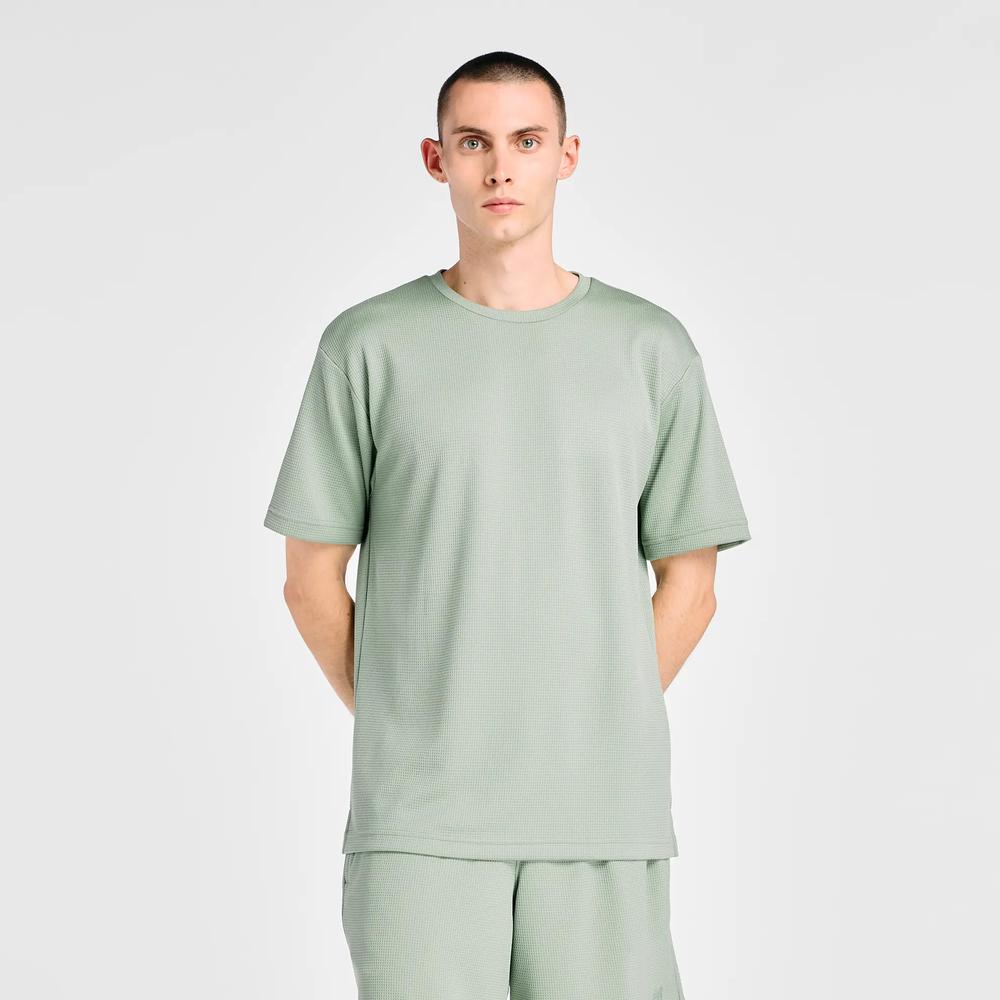 Férfi póló New Balance MT6100FRAAR - zöld