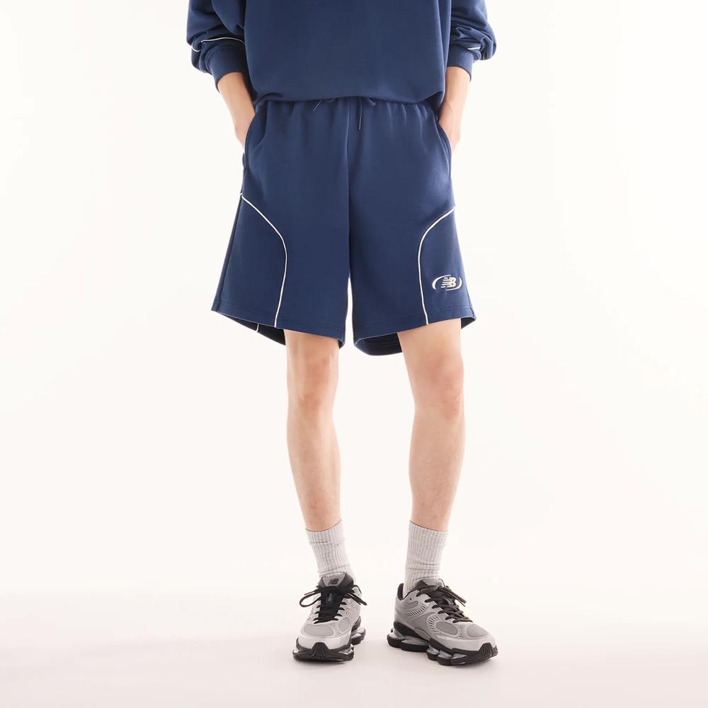 Férfi futónadrág New Balance Trackside MB62S8AANNY - sötétkék