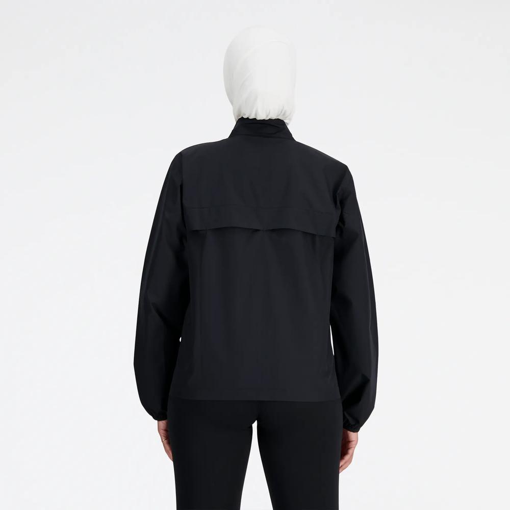 Női sportdzseki New Balance WJ41243BK - fekete