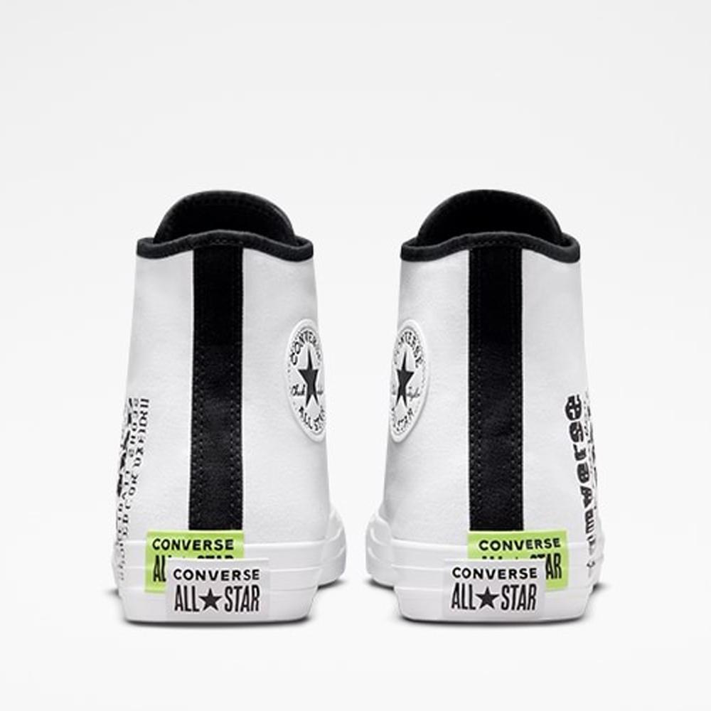 Cipő Converse Chuck Taylor All Star Logo Collage A02795C - fehér