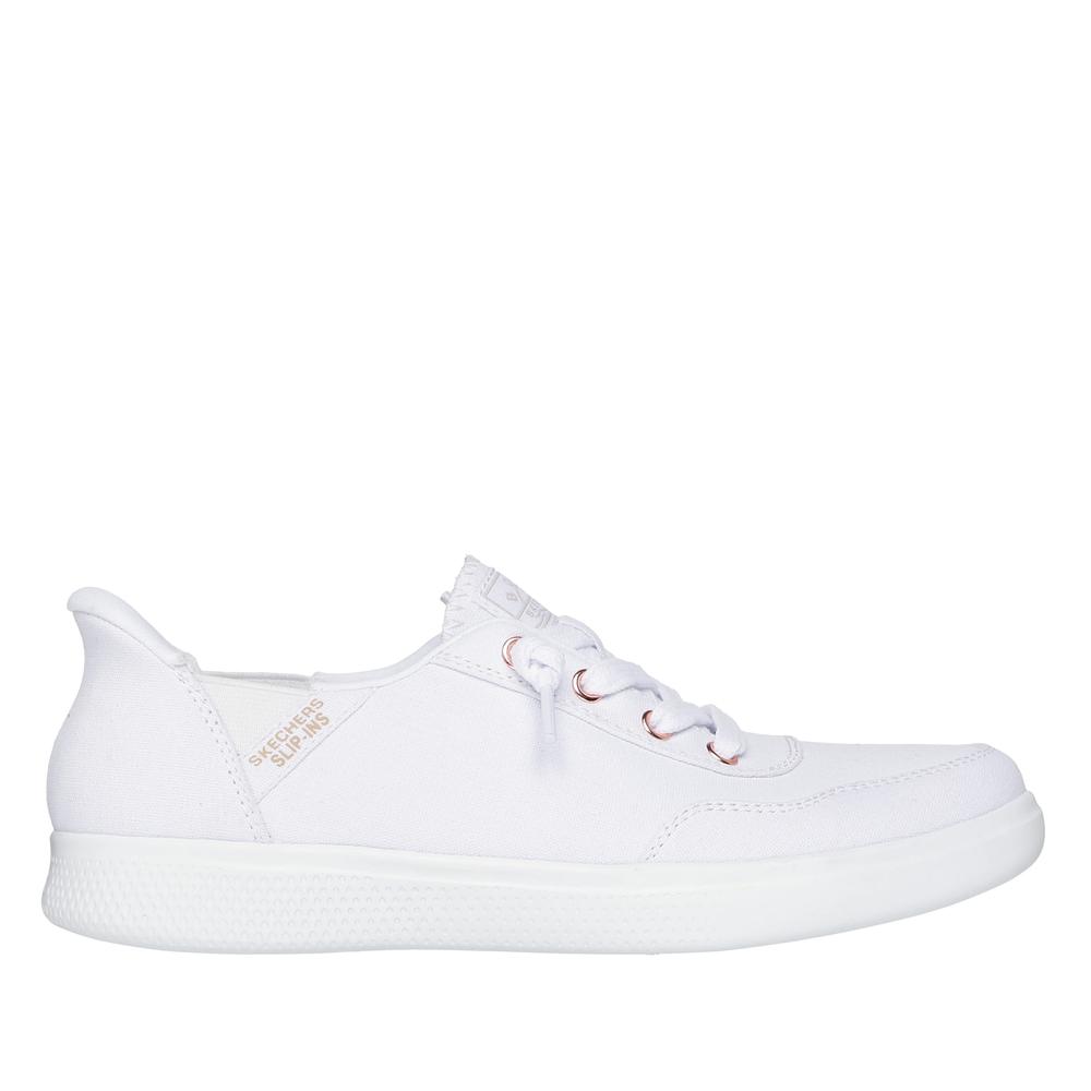 Cipő Skechers Slip-ins Bobs Skip Cute B Cute Sweet 114815WHT - fehér