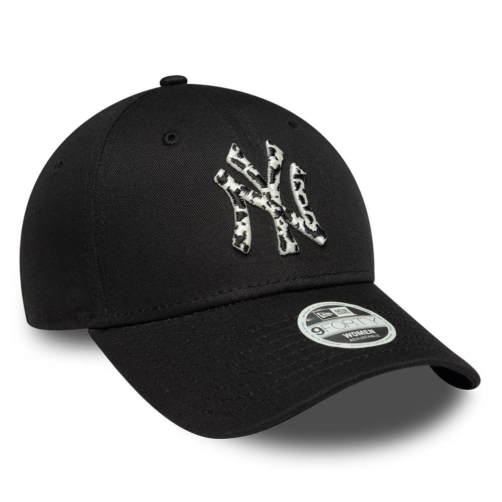 Női sapka New Era New York Yankees MLB Animal Infill 9FORTY 60771746 - fekete