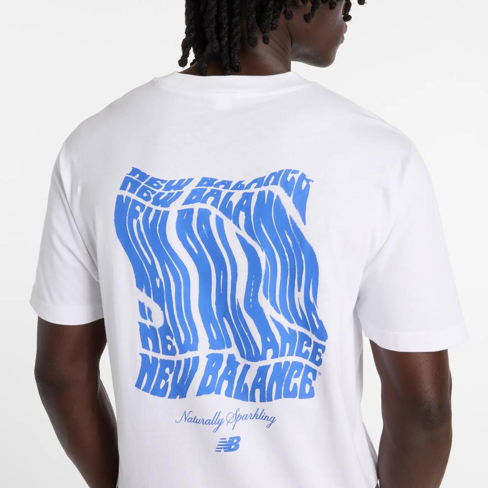 Férfi póló New Balance MT61B2STWT - fehér