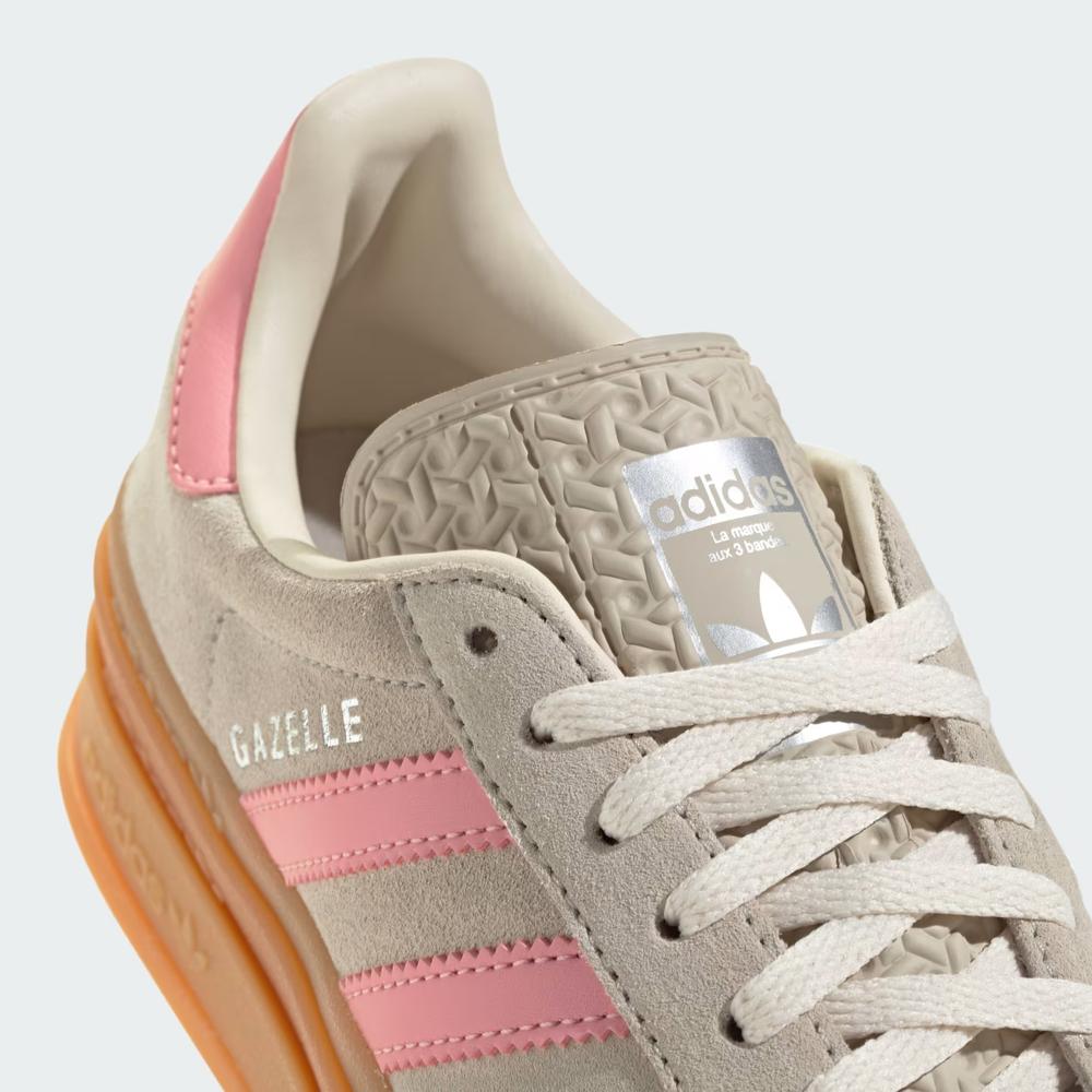 Cipő fiatalos adidas Originals Gazelle Bold J JQ7409 - béžové