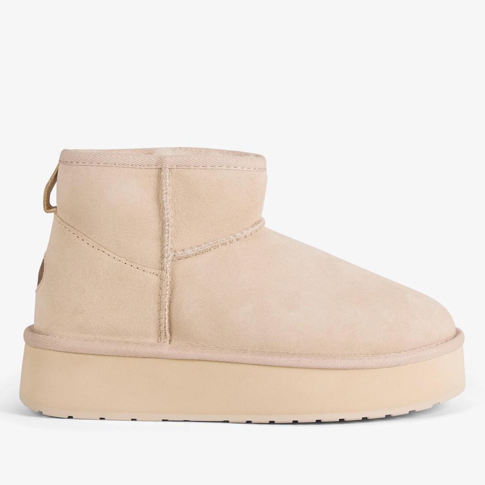 Cipő női Emu Australia Stinger Micro Flatform 2.0 W13296MACA - bézs