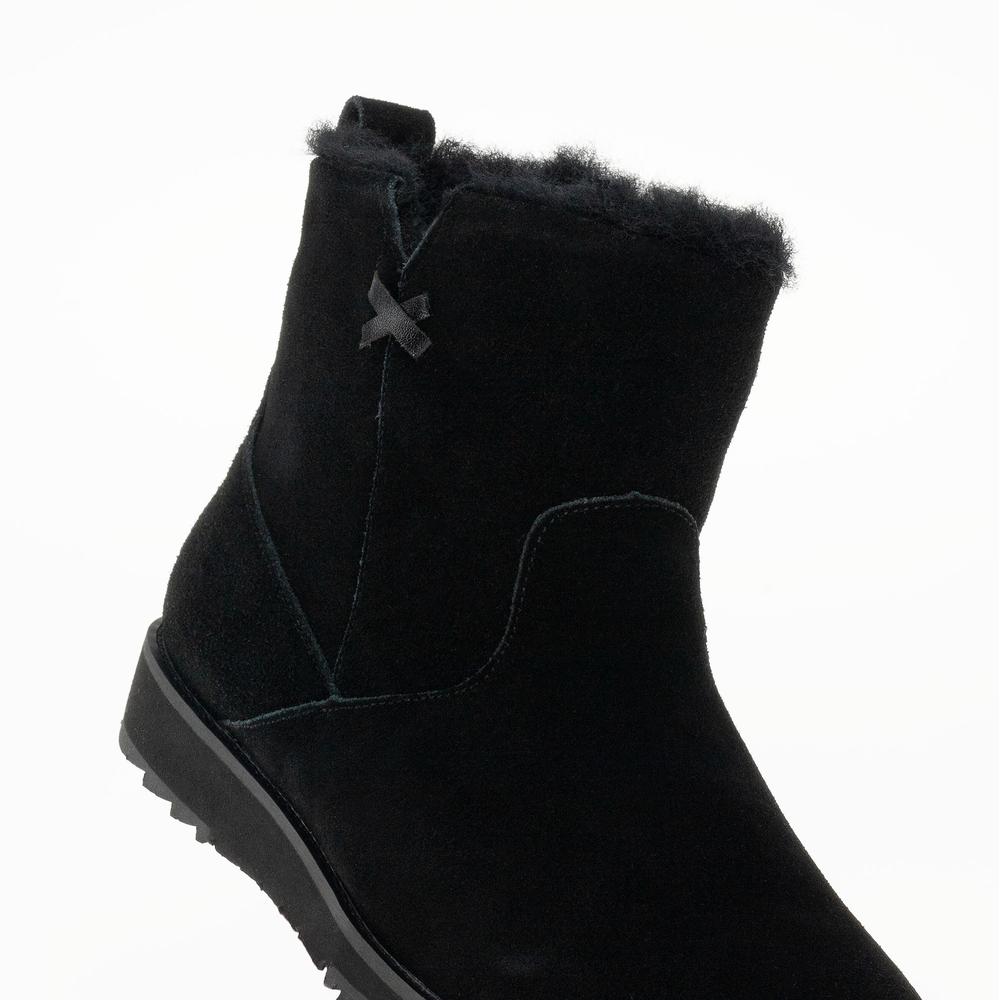 Cipő Emu Australia Beach Mini 2.0 Deluxe Wool Boot W13012BLAK - fekete
