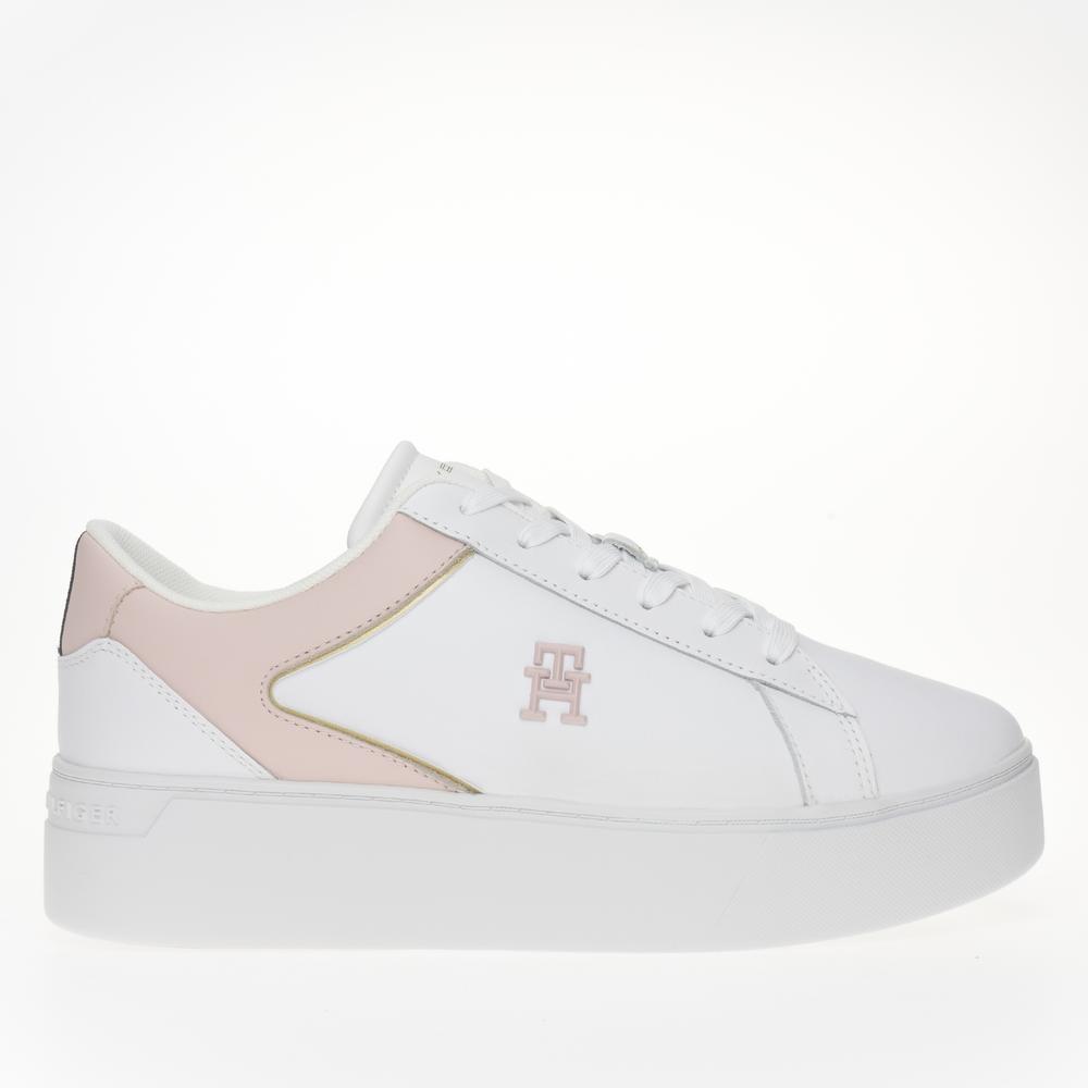 Cipő Tommy Hilfiger Platform Court FW0FW07910-0LB - fehér