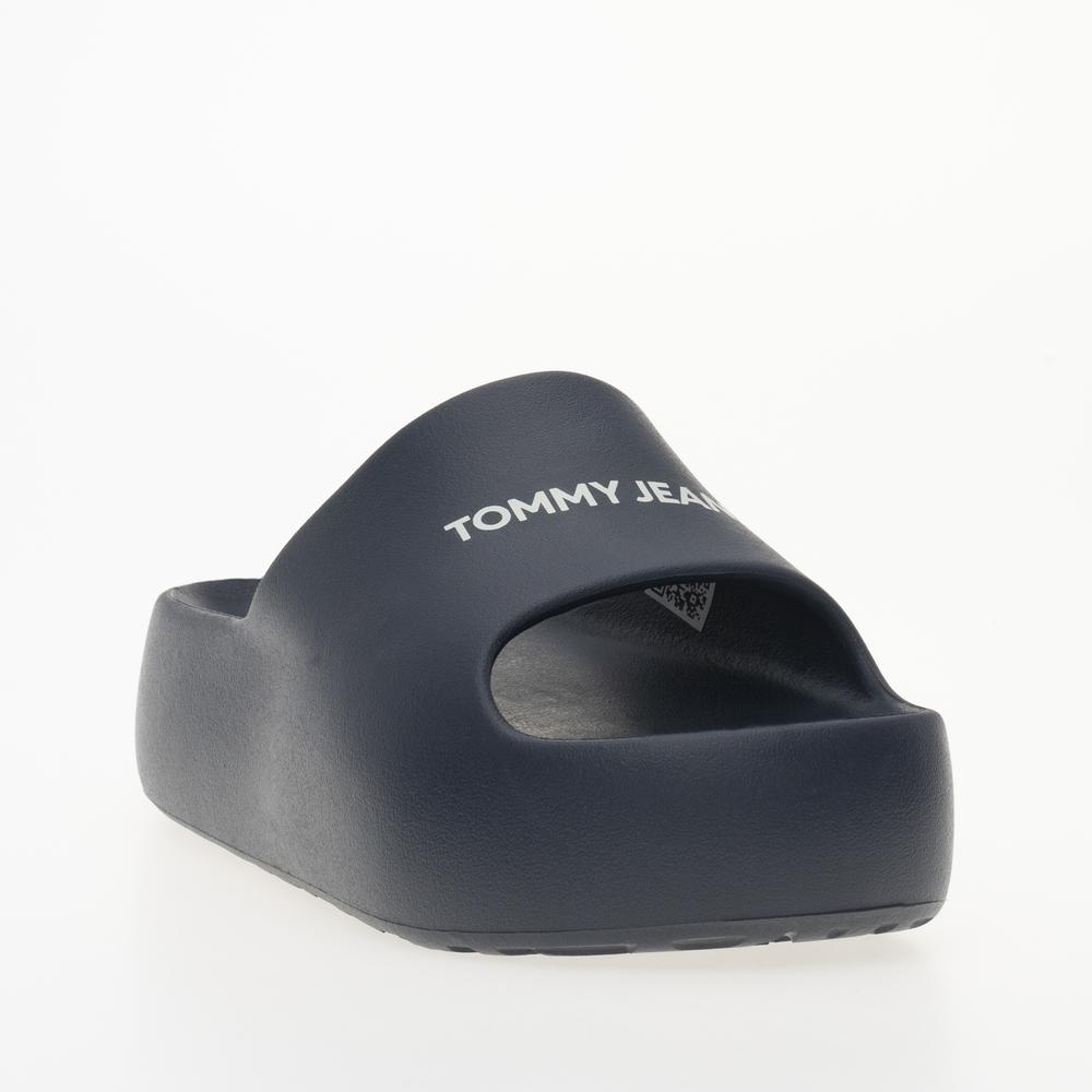 Flip Flop Tommy Jeans Chunky Flatform Pool Slides EN0EN02454-C1G - sötétkék