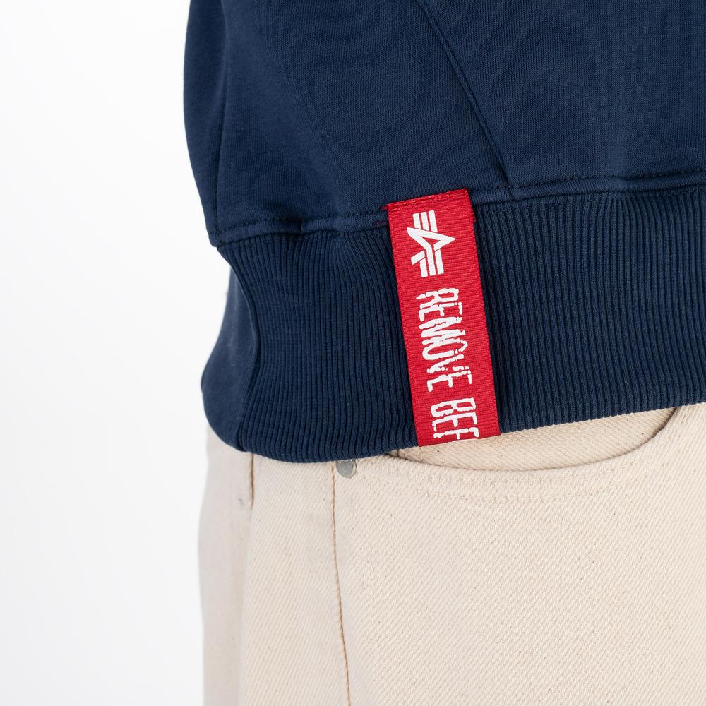 Pulóver Alpha Industries Basic Hoody 178312435 - sötétkék