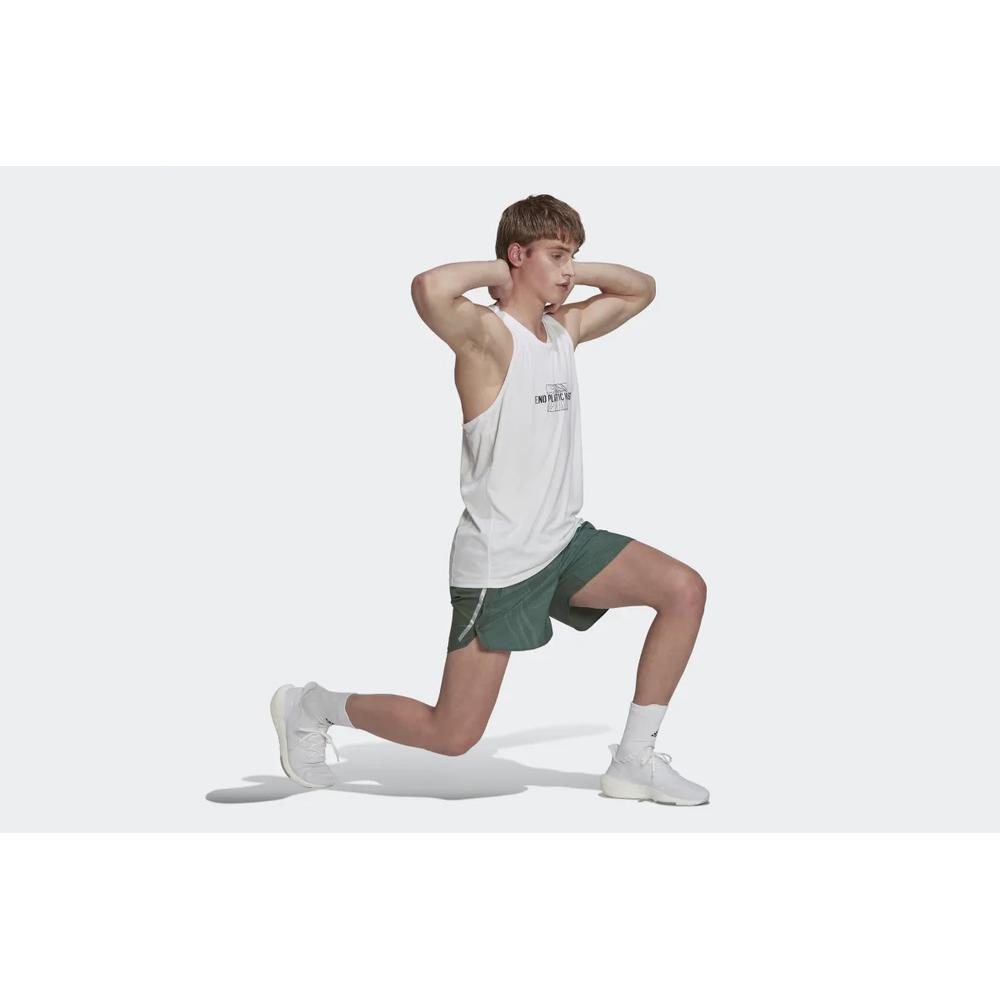 Rövidnadrág adidas Designed For Running For The Oceans Shorts HF8753 - zöld