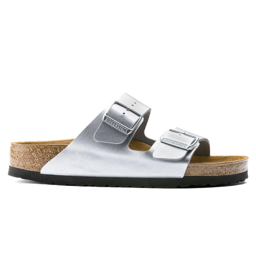 Flip Flop Birkenstock Arizona Birko-Flor 1012283- ezüst