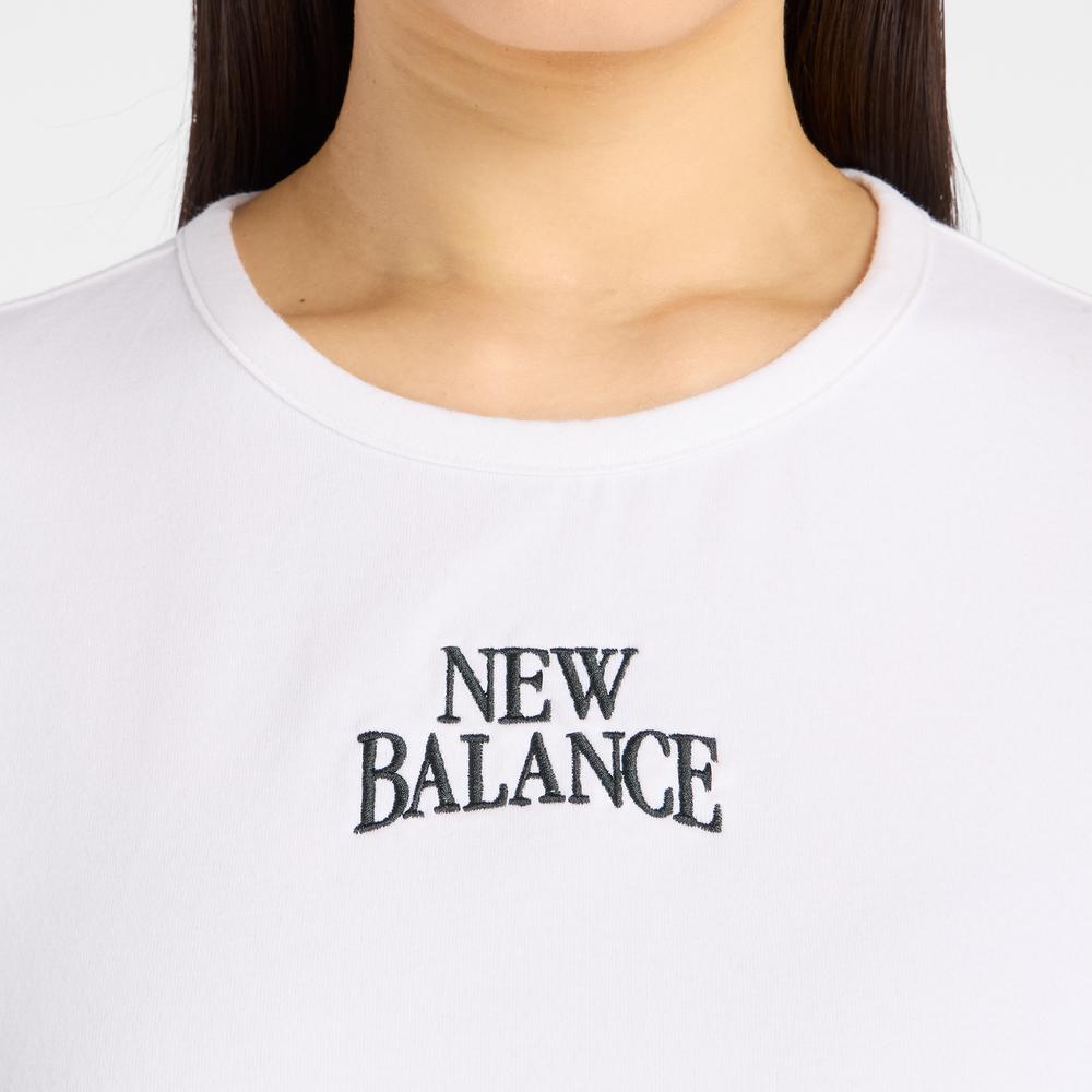 Női póló New Balance WT61Y33QWT - fehér