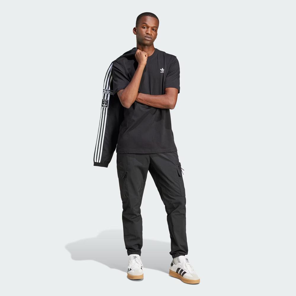 Póló adidas Originals Trefoil Essentials JI8545 - fekete