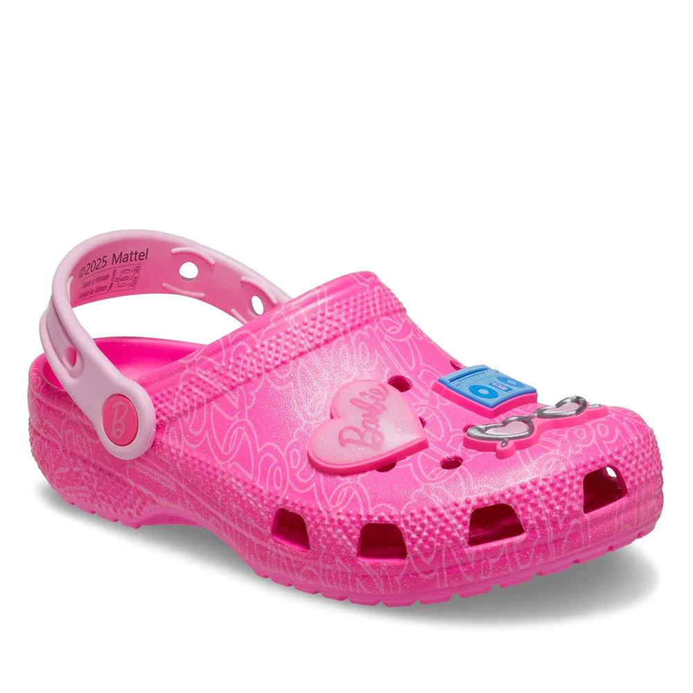 Gyerek flip flop Crocs Barbie Classic Clog 211406-90H - rózsaszín