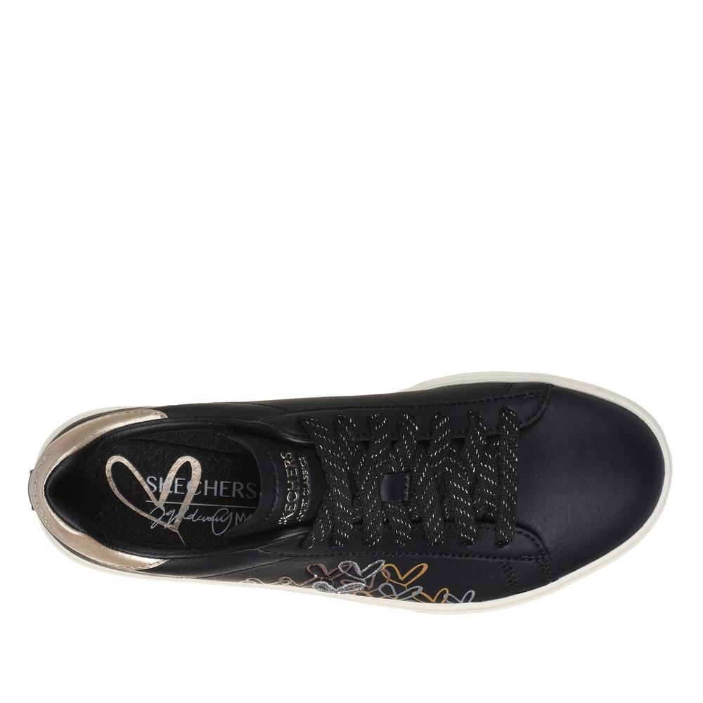 Cipő Skechers Eden LX Gleaming Hearts 185129BKMT - fekete