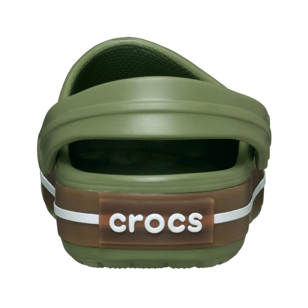 Flip Flop férfi Crocs Crocband Gum Clog 212756-3BX - zöld