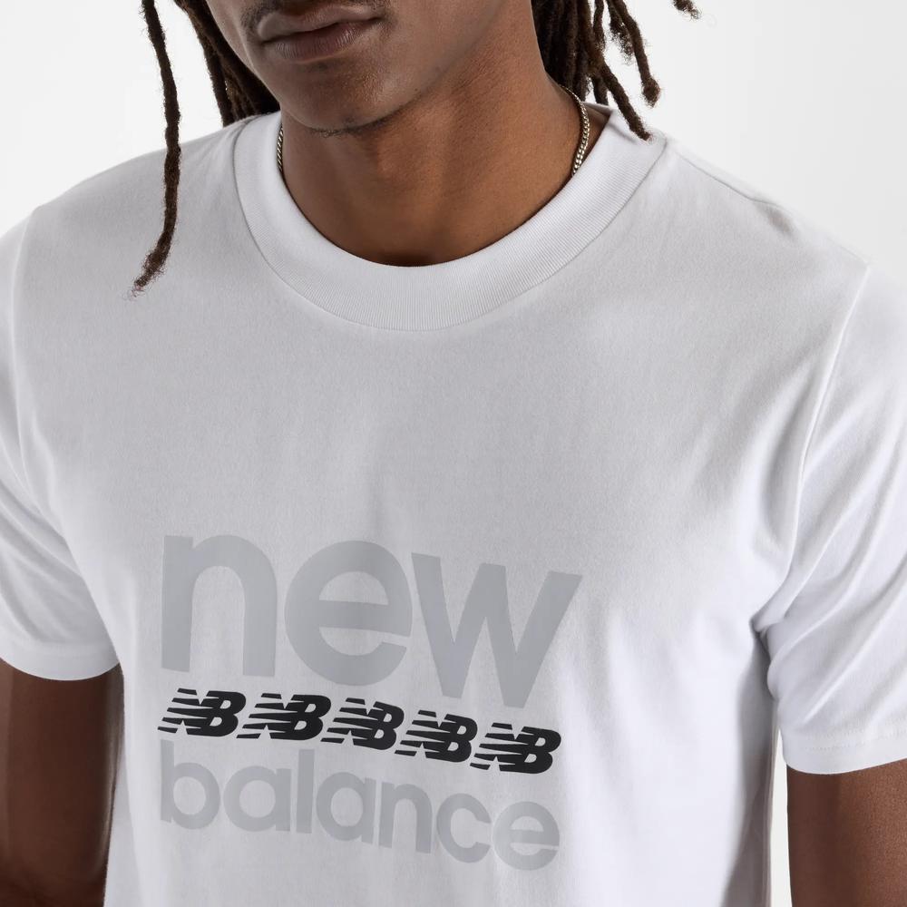 Férfi póló New Balance MT51940WT - fehér