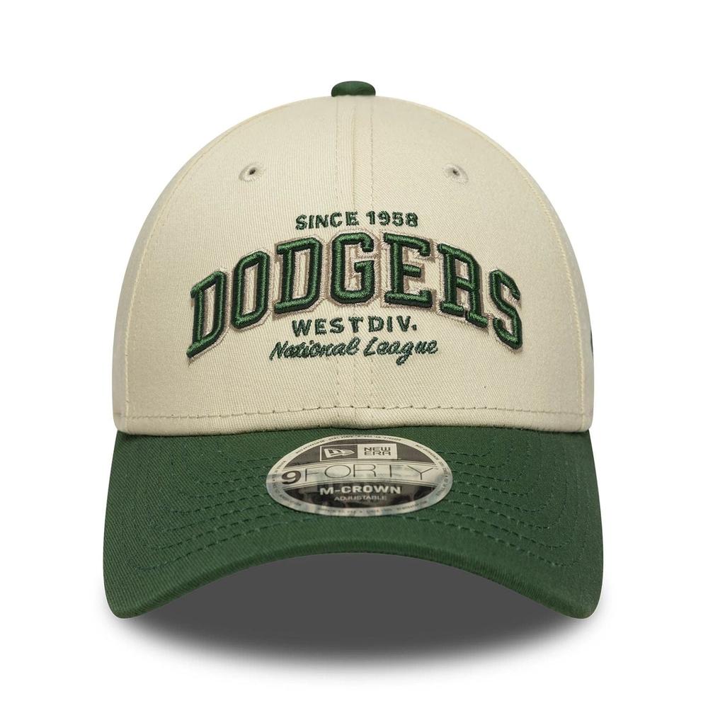 Sapka New Era LA Dodgers MLB Wordmark 9FORTY M-Crown 60771814 - bézs