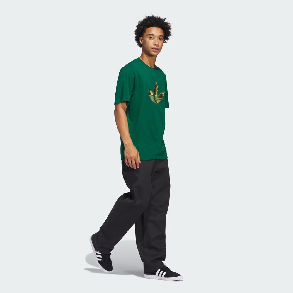 Póló adidas Originals Trefoil Torch Tee JD2833 - zöld