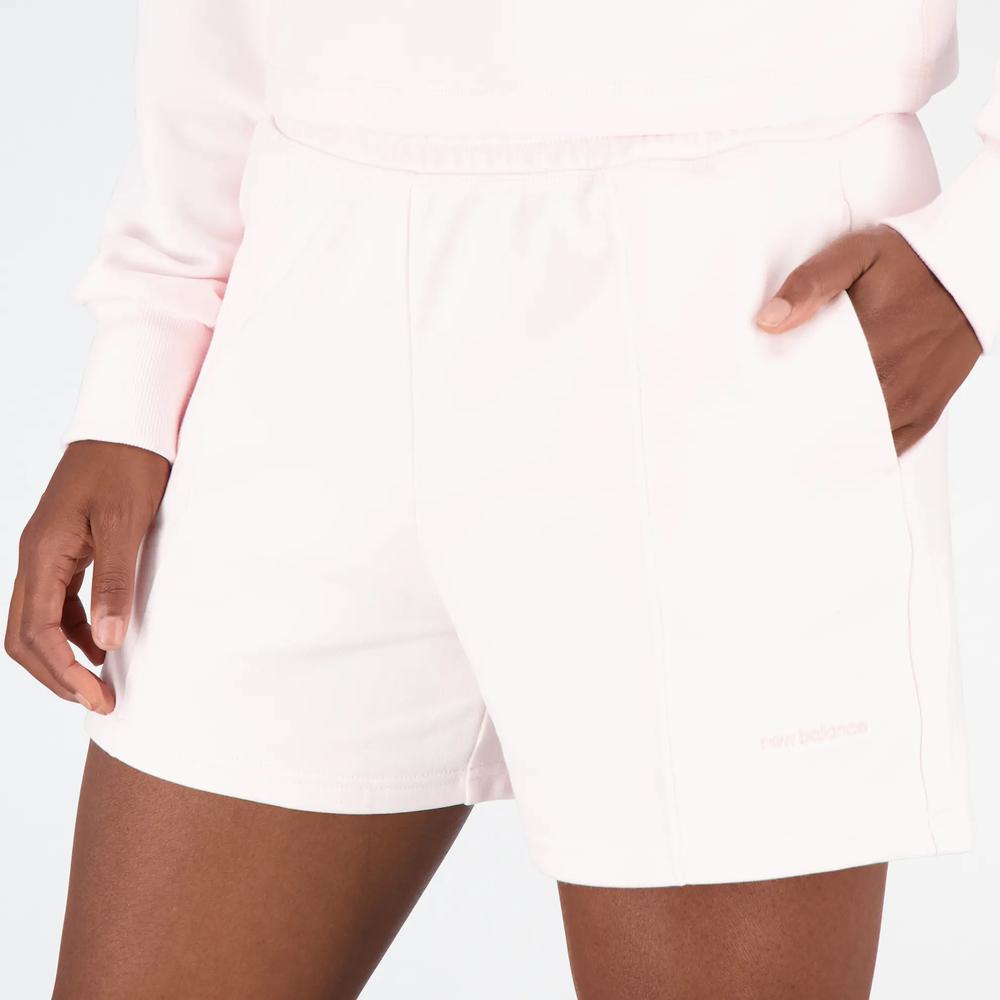 Női rövidnadrág New Balance WS23552WAN – rózsaszín