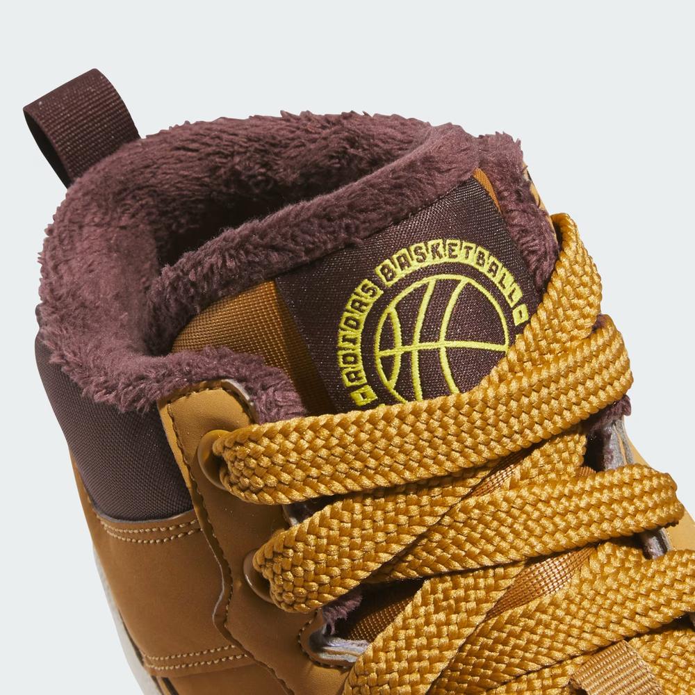 Férfi cipő adidas Sportswear Rapid Court Mid Winterized JR0171 - barna