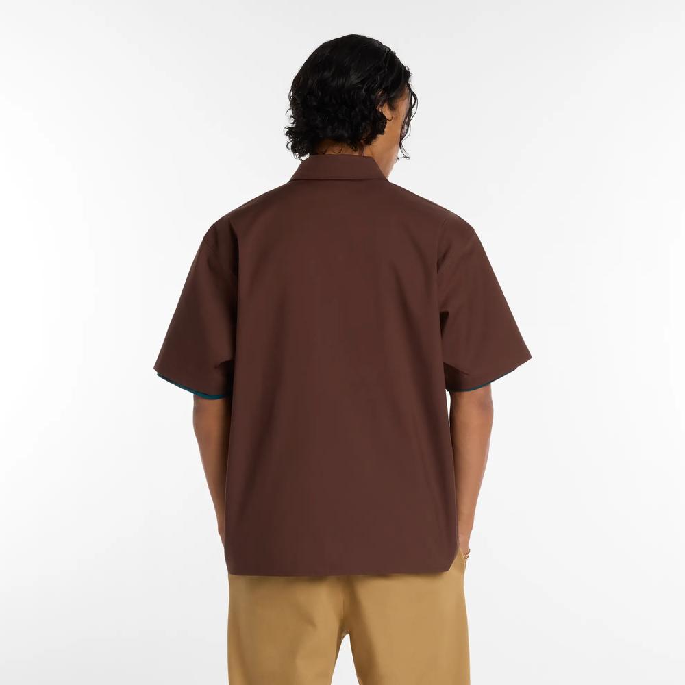 Férfi póló New Balance Numeric MT61J0V9ABJ - barna