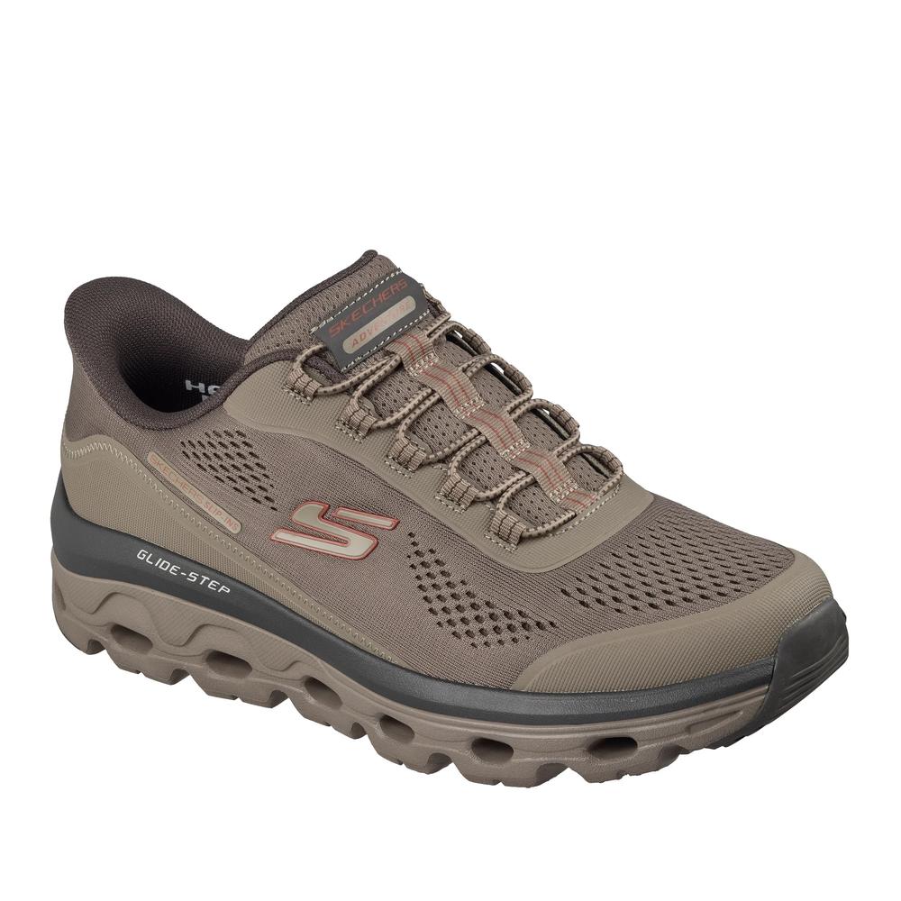 Férfi cipő Skechers Slip-ins: Glide-Step Sole - Glover Peak 237812TPE - barna