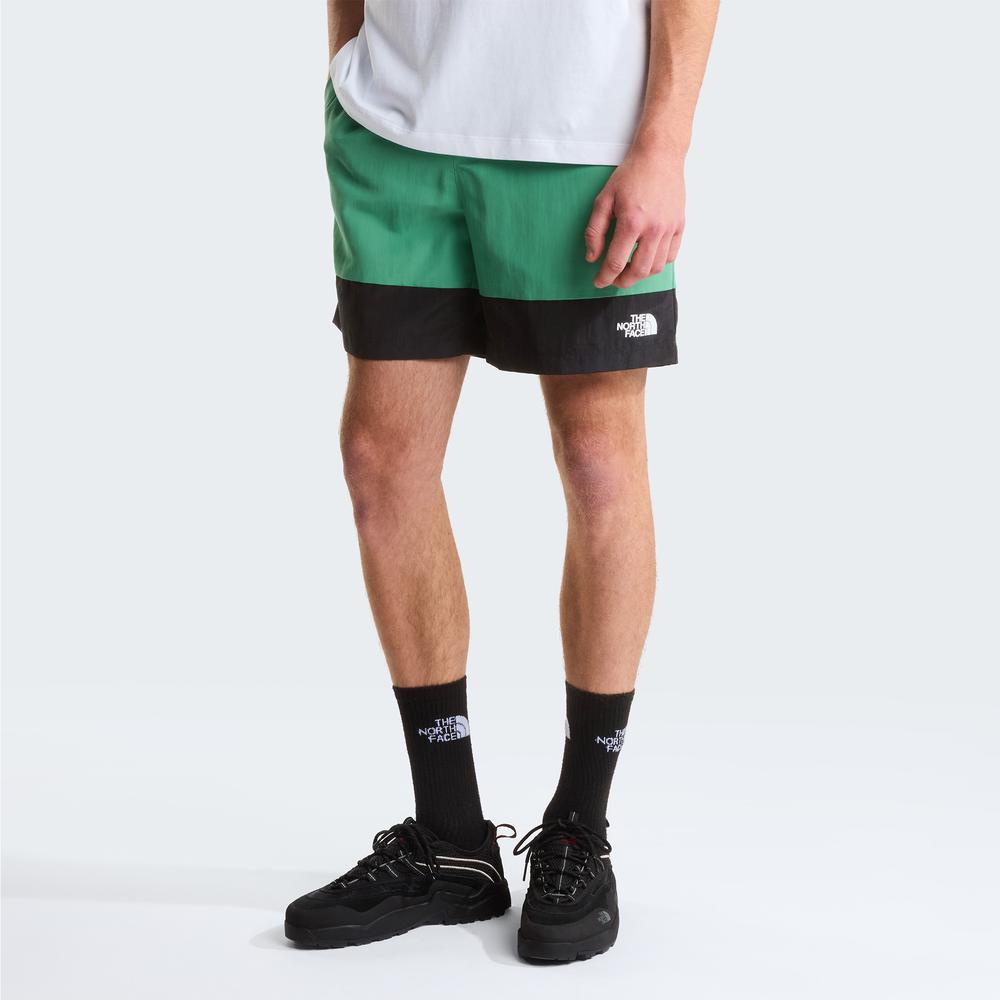 Férfi rövidnadrág The North Face Leynar 0A8FU8MOA1 - zöld