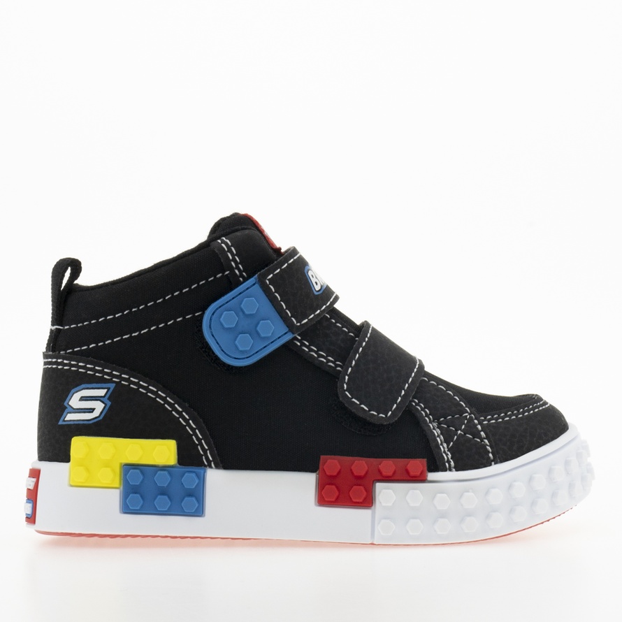 Cipő Skechers Kool Bricks Lil Constructor 402224NBKMT gyerek, fekete