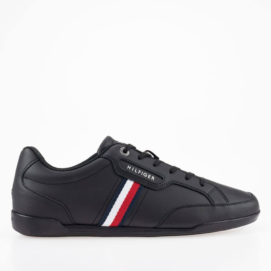 Cipő Tommy Hilfiger Classic LO Cupsole Leather FM0FM04277-BDS - fekete
